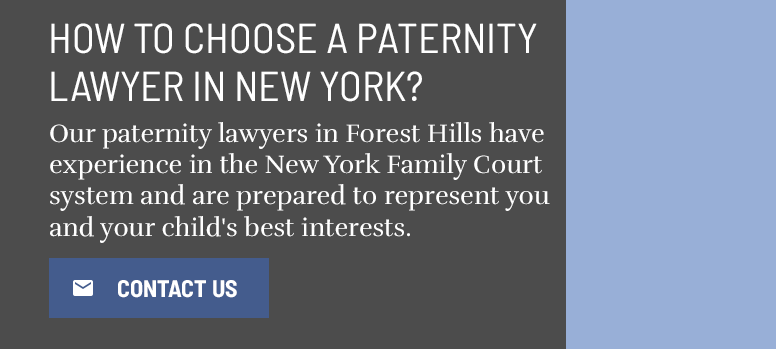 Paternity Establishment Lawyer Forest Hills Queens NY